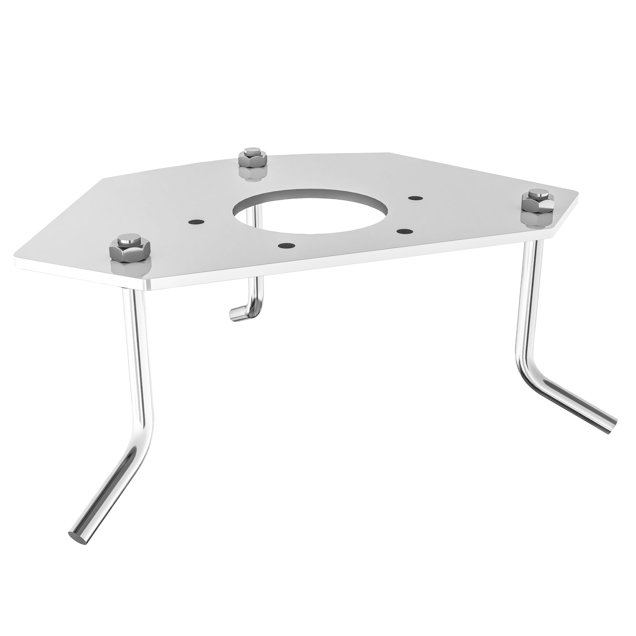 Montageplatte für Standsäule
