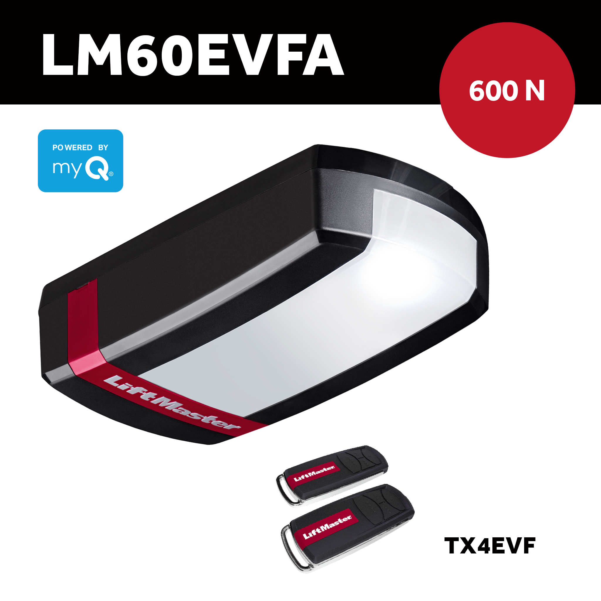 Der kompakte Torantrieb für kleine Tore LM60EVFA