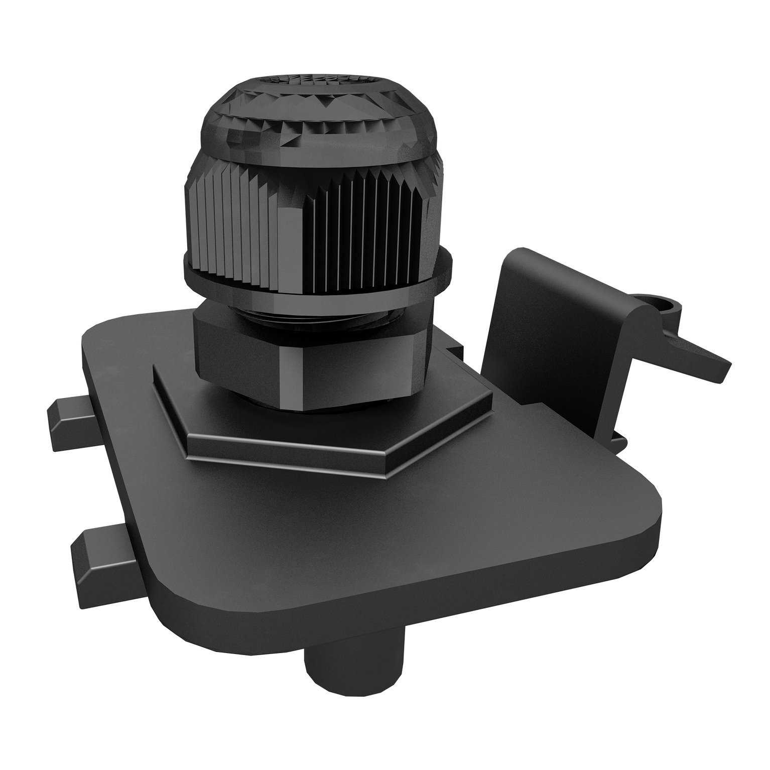 Gaine de raccordement de câble de moteur avec support en plastique Gaine de raccordement de câble de moteur avec support en plastique