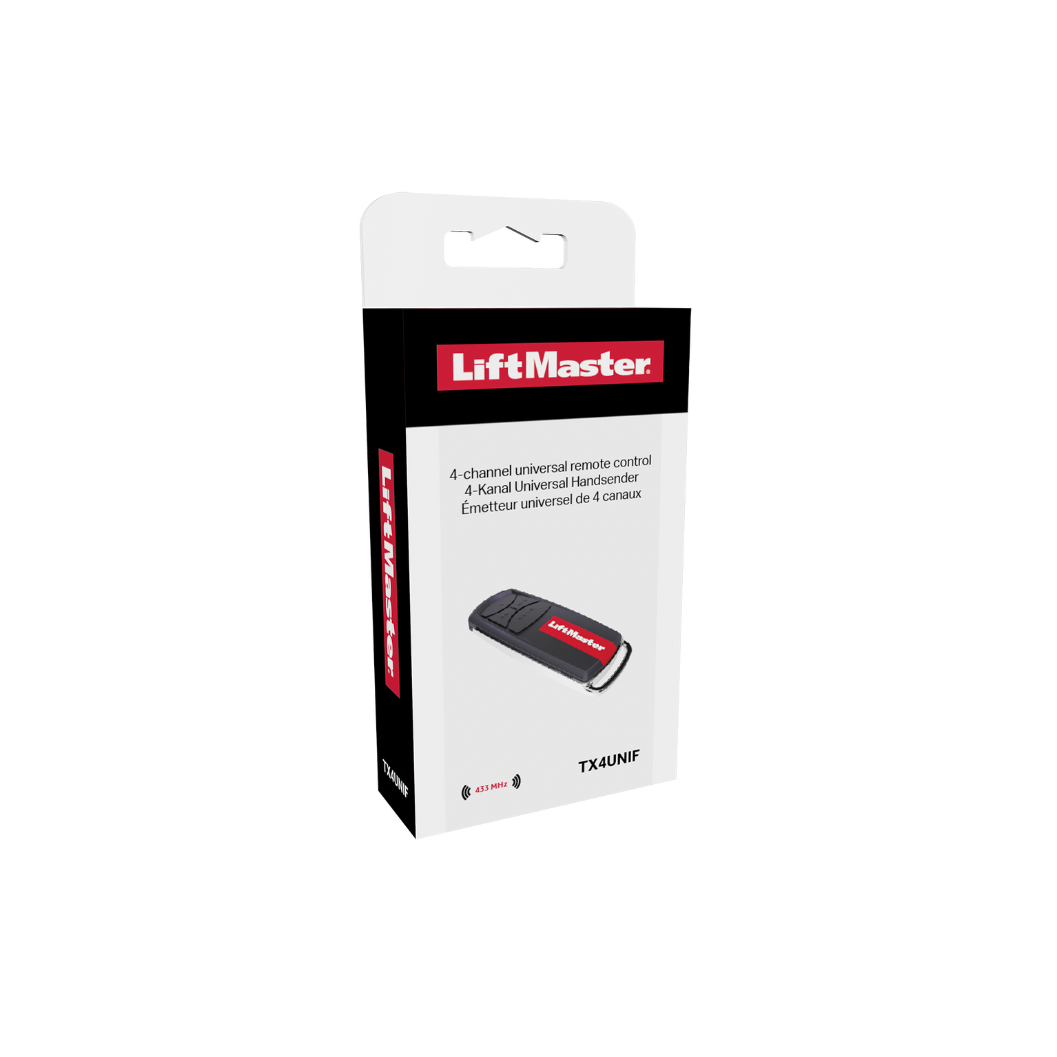 The universal transmitter with 433MHz, TX4UNIF-02 The universal transmitter with 433MHz, TX4UNIF-02