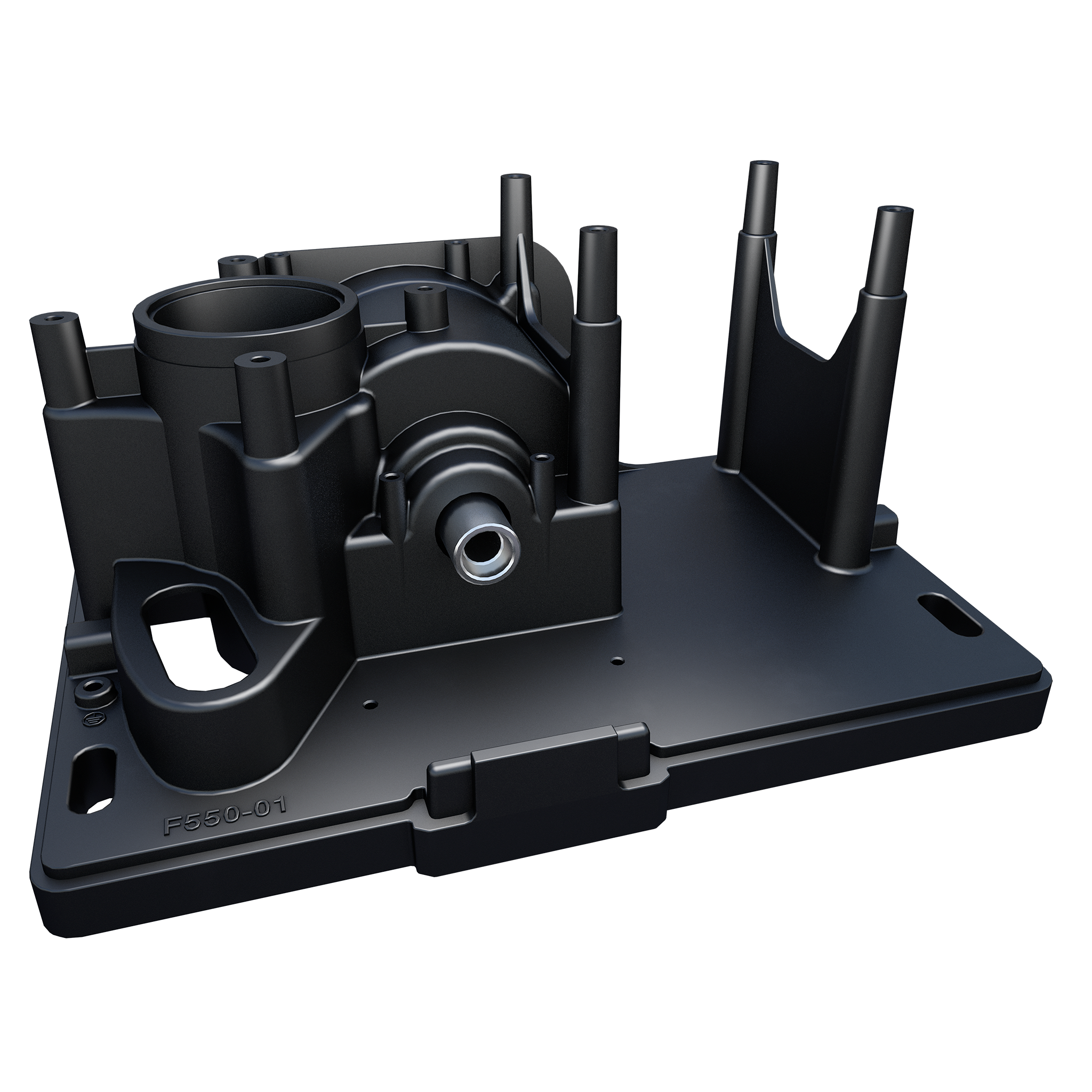 BASE AND GEARBOX ASSEMBLY SL PRO